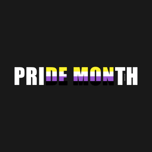 Pride Month Demon Nonbinary T-Shirt