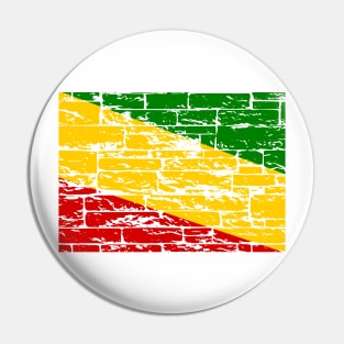 Rastafari Flag Pin