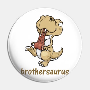 Brothersaurus Pin