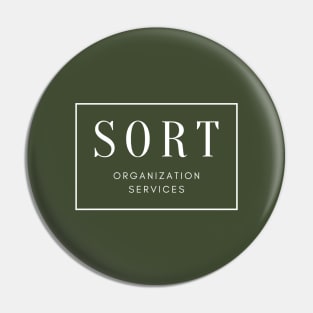 SORT Logo Pin