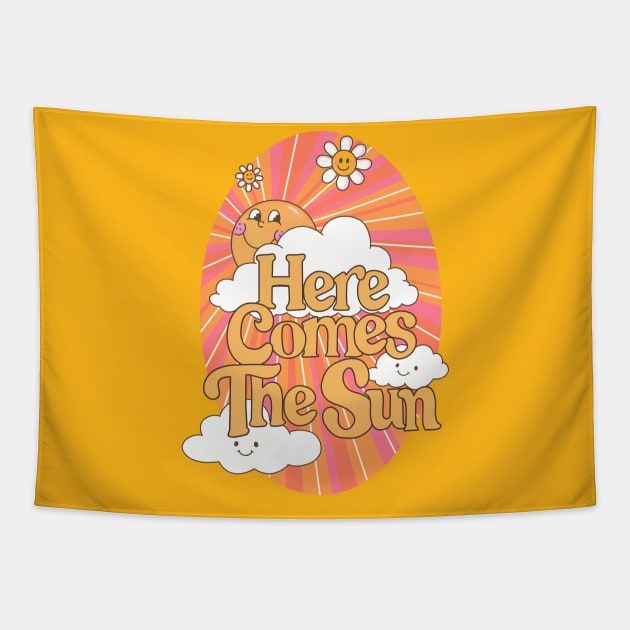 Here Comes The Sun Tapestry by LauraGraves