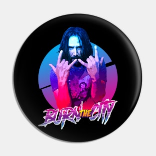 metal keanu burn the city Pin