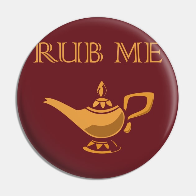 Rub My Magical Lamp Pin by raidrival