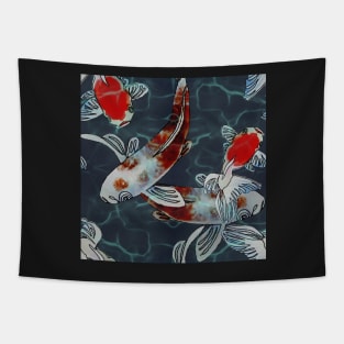 Koi Fish Tapestry