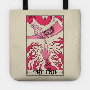 The End Tarotesque (light shirt) Tote