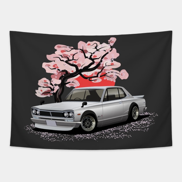 Hakosuka GTR Tapestry by AutomotiveArt