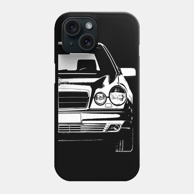 Mercedes W210 - E- class - design Phone Case by WOS