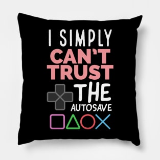 Funny gamer Pillow