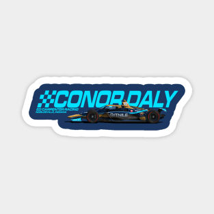 Conor Daly 2022 (light blue) Magnet