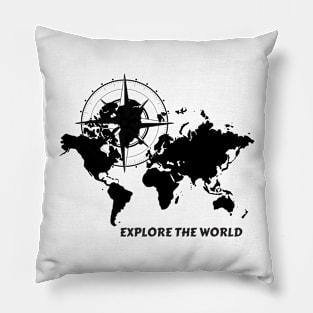 Global Wanderlust Pillow