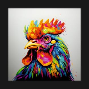 Colourful Rooster T-Shirt