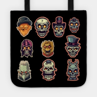 Sinister Scary Spooky Cheap Halloween Costume Tote