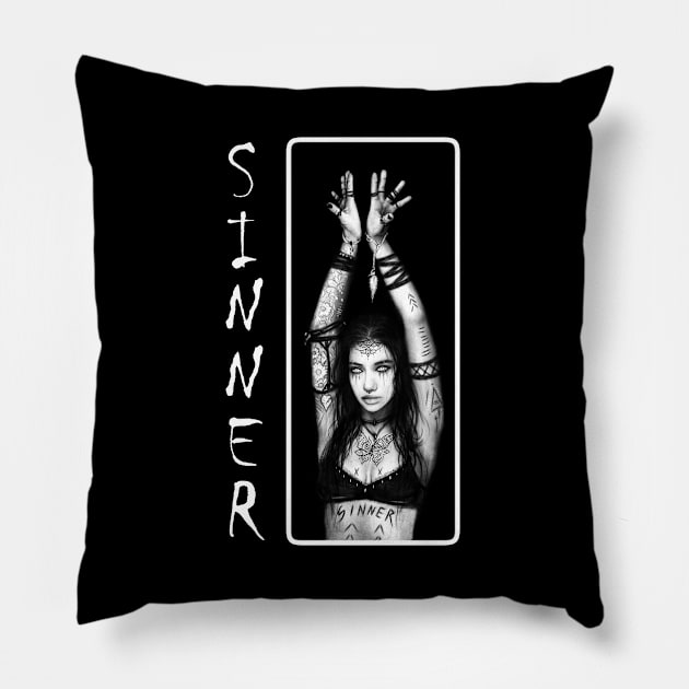 Sinner Pillow by justingedak