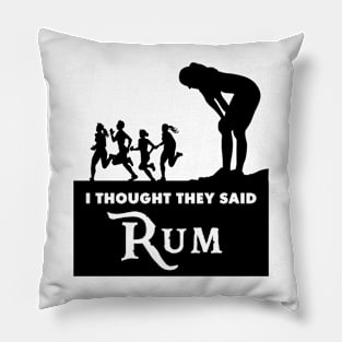 Rum - Girl Pillow