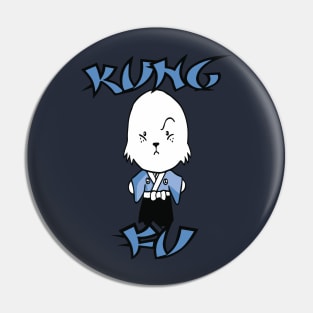 Kung Fu Bunny Pin