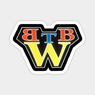 Back to Basics Wrestling logo Magnet