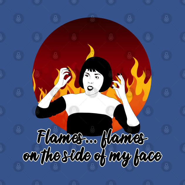 Disover flames flames - Clue Movie - T-Shirt