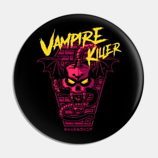 Vampire Killer (Purple) Pin