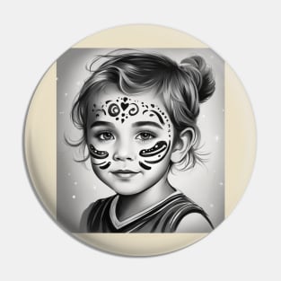 face painting Pin