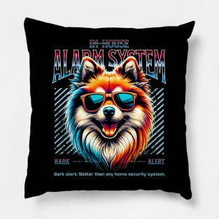 Bark Alert Finnish Spitz Dog Pillow