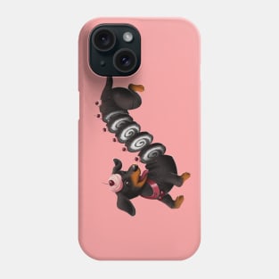 Daschund cakeroll Phone Case