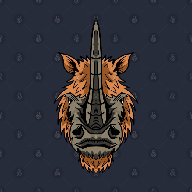 Woolly Rhino by nickbeta