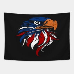 American Bald Eagle Flag Tapestry