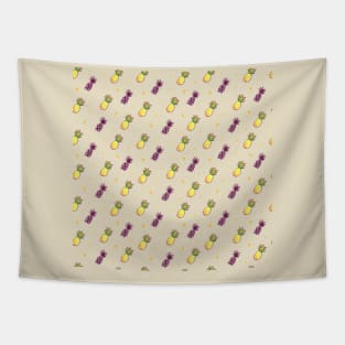 Pineapple Pattern Tapestry