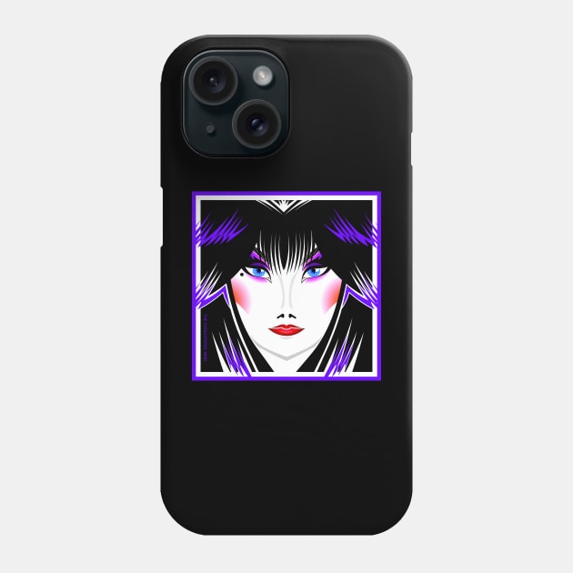 ELVIRA: PORTRAIT POP ART Phone Case by cholesterolmind