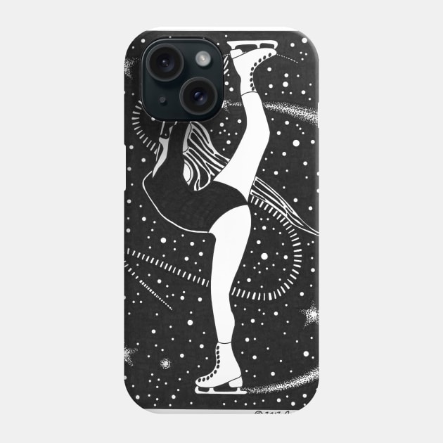 Star Skater Phone Case by dennye