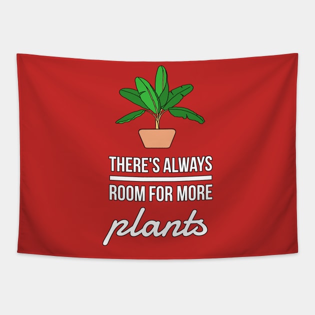 There's Always Room For More Plants Tapestry by QuasaiBonsai