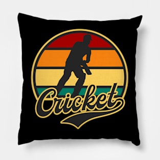 Retro Cricket Pillow