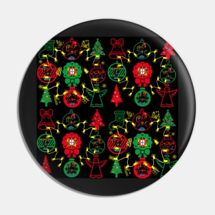 Portuguese Christmas Pin