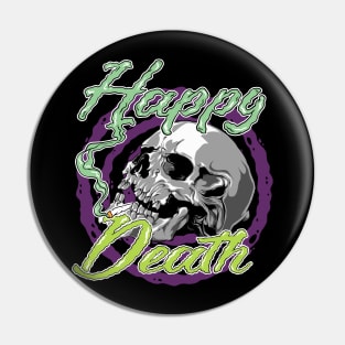 Happy Death Skull Pin