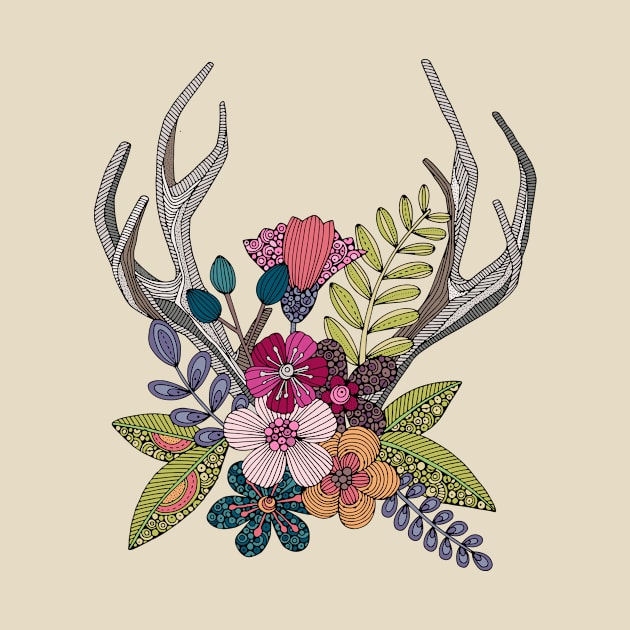 Boho antlers by Valentina Harper