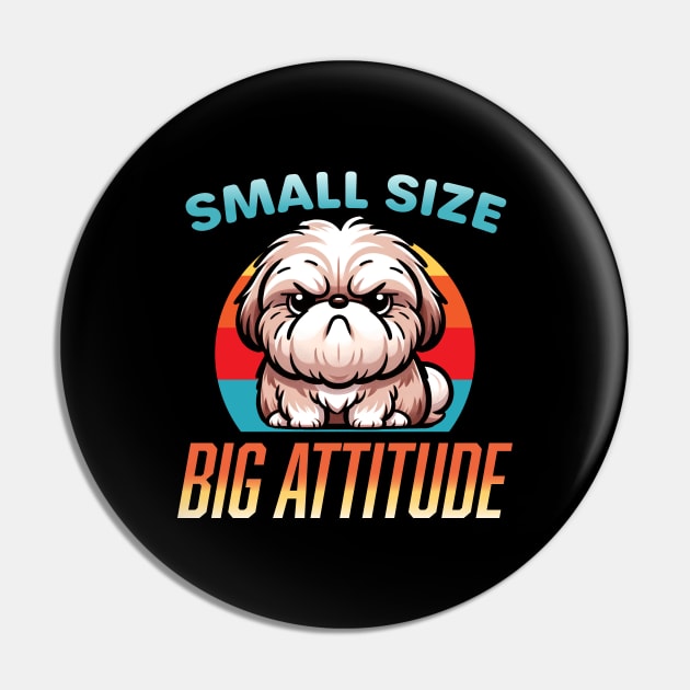 Shih Tzu Lover: Small Size, Big Attitude For Dog Enthusiast Pin by razlanisme