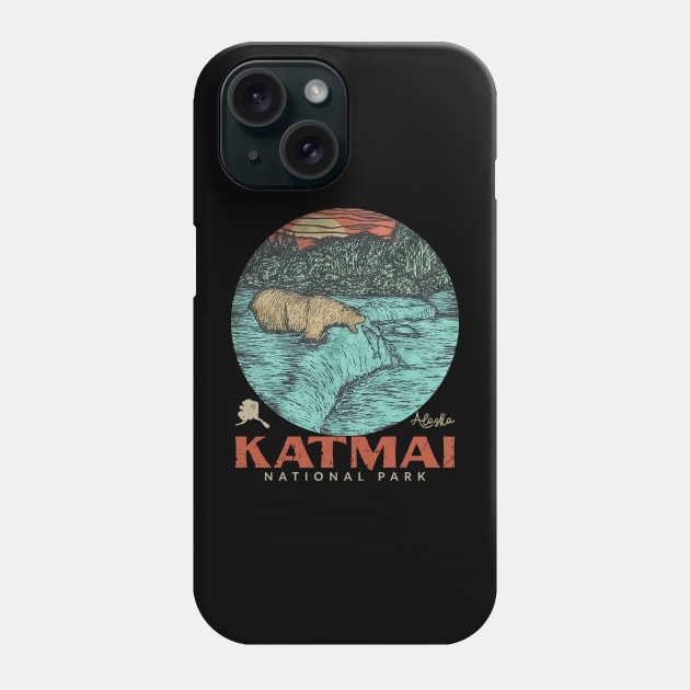 fat bear week Phone Case by Kerambawesi