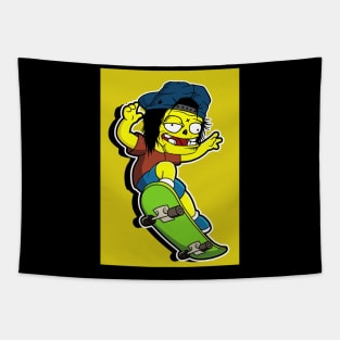 kick flip Tapestry