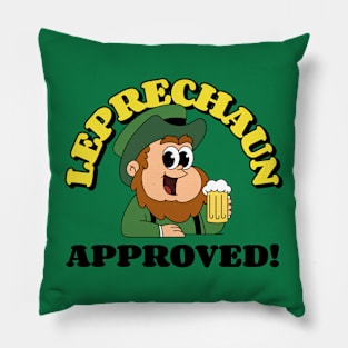 leprechaun st paddys day Pillow