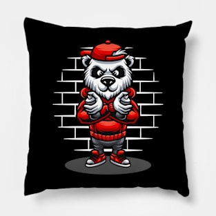 Graffiti Panda Pillow