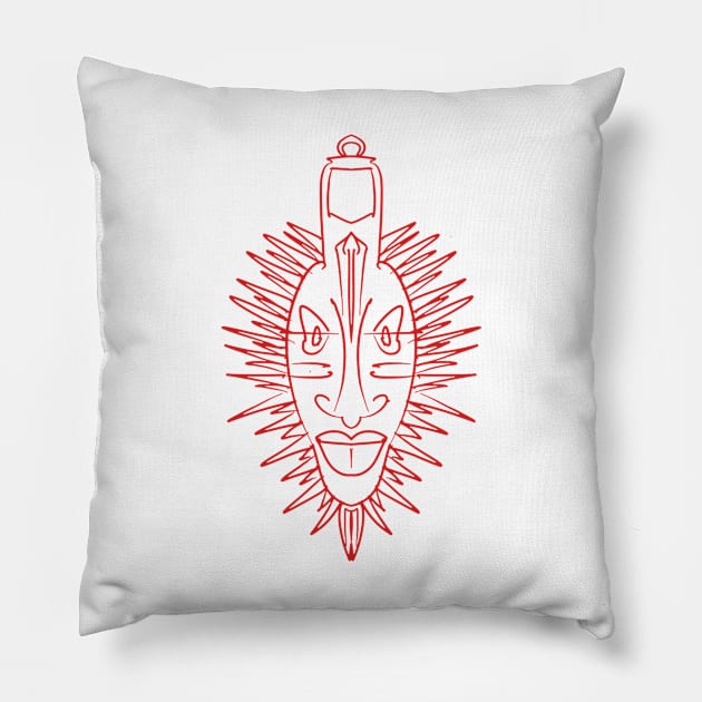 Mask Pillow by angwenyimark