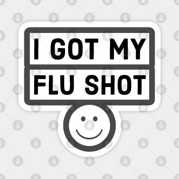 I got my flu shot Magnet by EMP