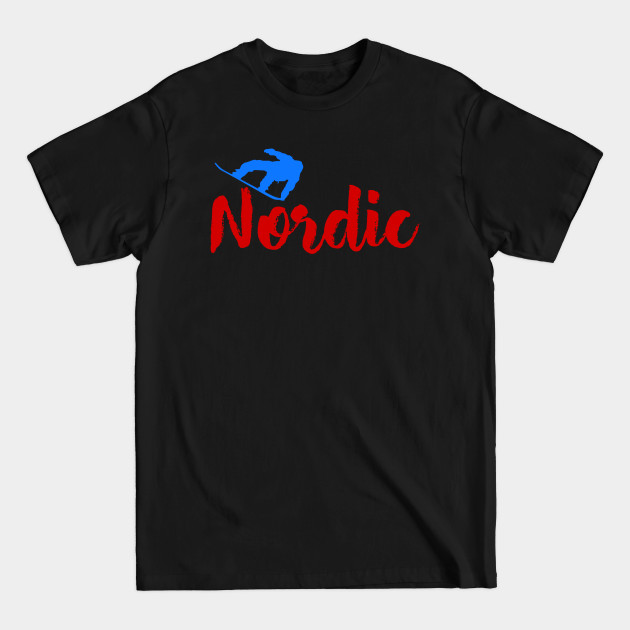 Discover Nordic Ski & Snow - Nordic - T-Shirt