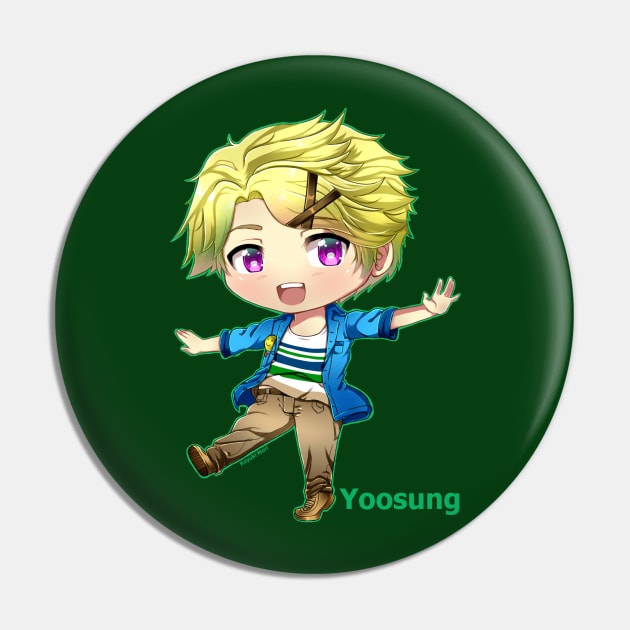 Mystic Messenger: Yoosung Pin by KoyukiMori