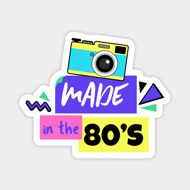 Made in the 80's - 80's Gift Magnet by WizardingWorld