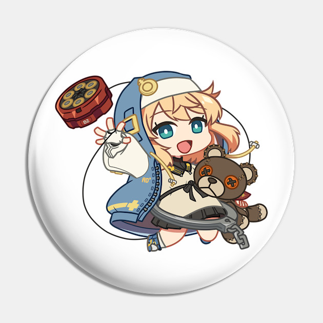 Bridget Guilty Gear Strive 2.25 Pin-back Button