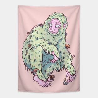 Pastel Big Foot Tapestry