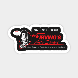 Irving's Auto Square (Mr. Robot) Magnet