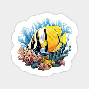 Butterflyfish Magnet