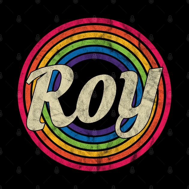 Roy - Retro Rainbow Faded-Style by MaydenArt